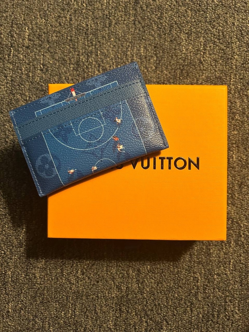 Louis Vuitton Blue Basketball Card Holder